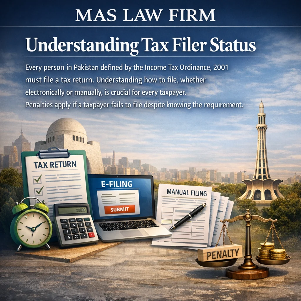 How to Become Tax Filer in Pakistan