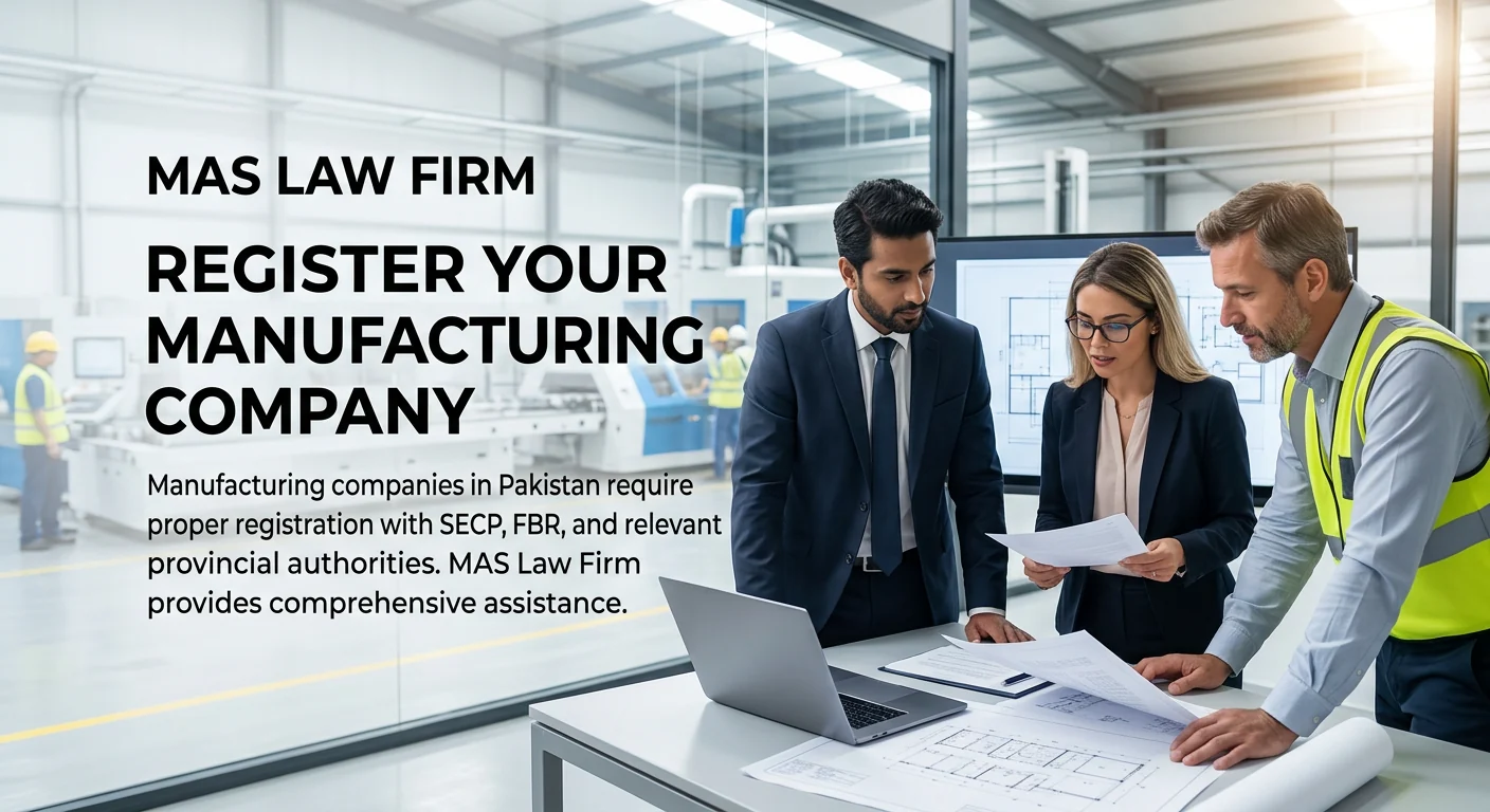 Manufacturing Company Registration